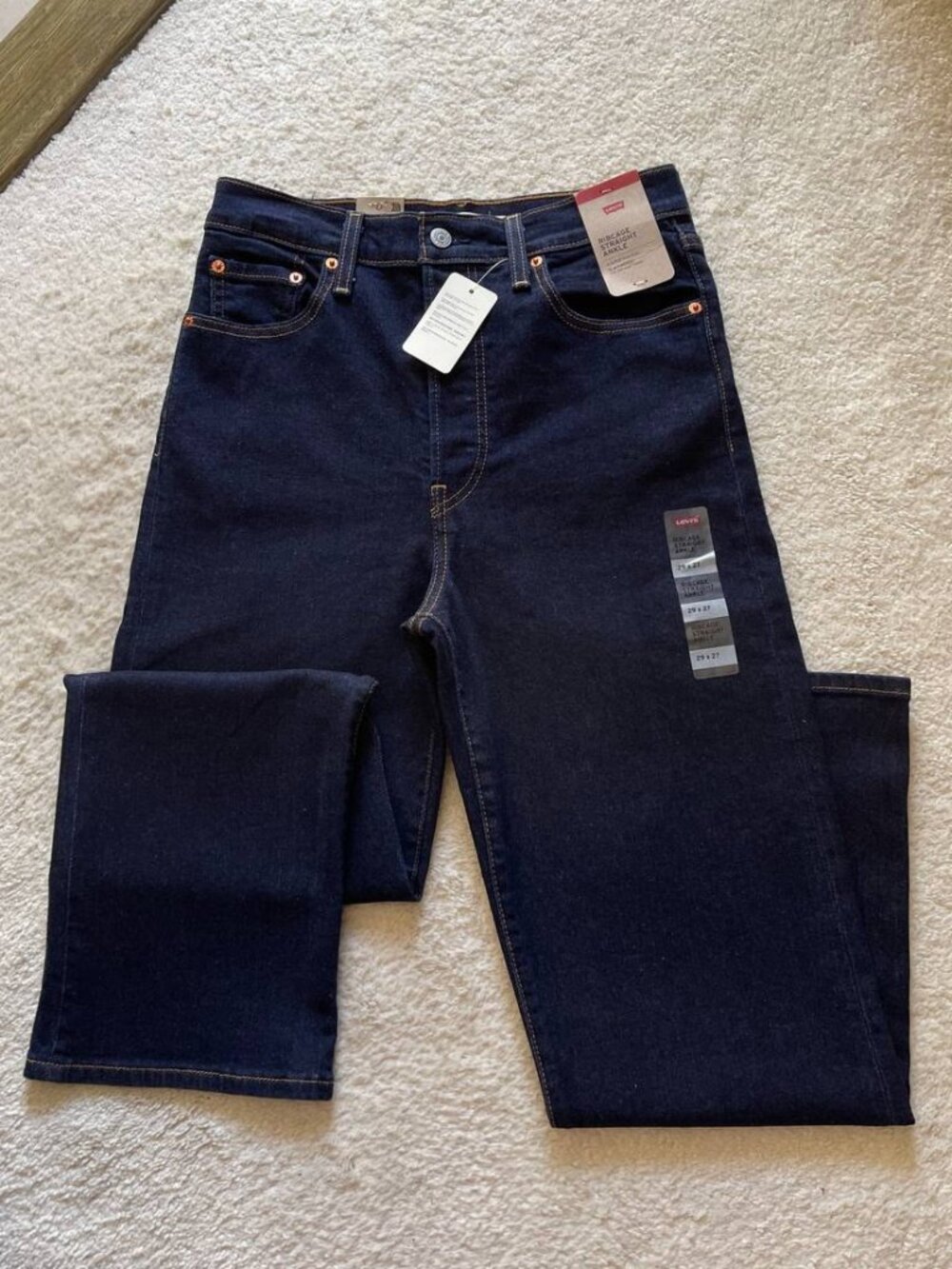 NWT Levi’s Ribcage Straight Ankle Women's Jeans Size 29/27